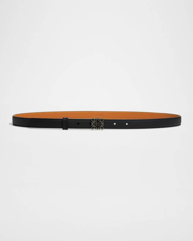 Anagram Leather Belt